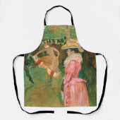 トゥールーズ・ロートレック – ザ・ルージュのダンス エプロン (正面)