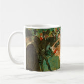 トゥールーズ・ロートレック – ザ・ルージュのダンス コーヒーマグカップ (左)