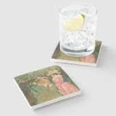 トゥールーズ・ロートレック – ザ・ルージュのダンス ストーンコースター (横)