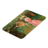 トゥールーズ・ロートレック – ザ・ルージュのダンス マグネット (左側)