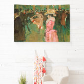 トゥールーズ・ロートレック – ザ・ルージュのダンス 横断幕 (インサイチュ)