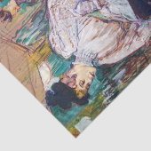 トゥールーズ – ロートレック – ジェーンアヴリル踊り 薄葉紙 (詳細)