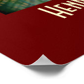 トゥールーズ・ロートレック:ジェーン・アヴリル・ダンザンテ ポスター (角)