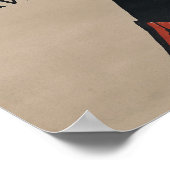 トゥールーズ・ロートレック・ジェーン・アヴリル ポスター (角)