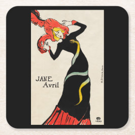 トゥールーズ・ロートレック スクエアペーパーコースター