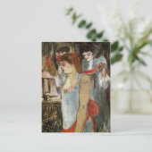 トゥールーズ・ロートレック – タトゥー入れ女 ポストカード (スタンド正面)