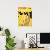 トゥールーズ・ロートレック – トゥーレ・ソワール1891 ポスター (ホームオフィス)