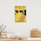 トゥールーズ・ロートレック – トゥーレ・ソワール1891 ポスター (キッチン)