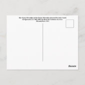 トゥールーズ・ロートレック ポストカード (裏面)