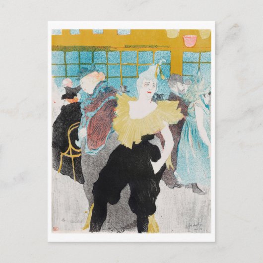 トゥールーズ・ロートレック ポストカード (正面)