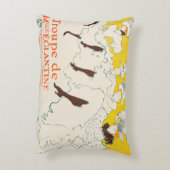 トゥールーズ・ロートレック、マドモワゼル・エグランティン劇団 アクセントクッション (裏面(縦))