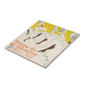 トゥールーズ・ロートレック、マドモワゼル・エグランティン劇団 タイル (側面)