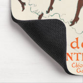 トゥールーズ・ロートレック、マドモワゼル・エグランティン劇団 マウスパッド (コーナー)