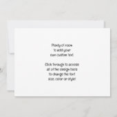 トゥールーズ・ロートレック、マドモワゼル・エグランティン劇団 招待状 (裏面)