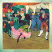 トゥールーズ・ロートレック – マルセレ貸し手,踊りボレロ ウィンドウサイン (シート3)