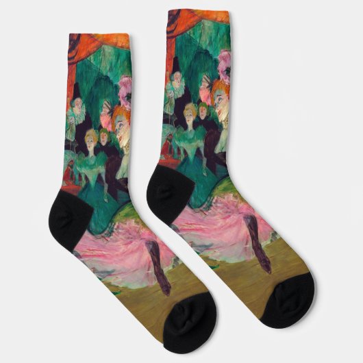 トゥールーズ・ロートレック – マルセレ貸し手,踊りボレロ ソックス (右)