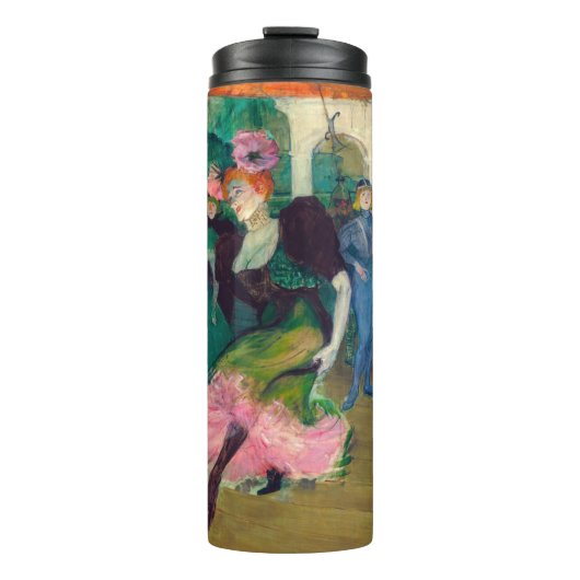 トゥールーズ・ロートレック – マルセレ貸し手,踊りボレロ タンブラー (正面)