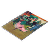 トゥールーズ・ロートレック – マルセレ貸し手,踊りボレロ ノートブック (左側)