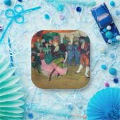 トゥールーズ・ロートレック – マルセレ貸し手，踊りボレロ ペーパープレート (パーティー)