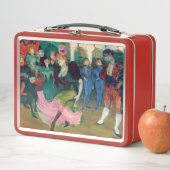 トゥールーズ・ロートレック – マルセレ貸し手，踊りボレロ メタルランチボックス (インサイチュ)