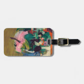 トゥールーズ・ロートレック – マルセレ貸し手,踊りボレロ ラゲッジタグ (正面横)