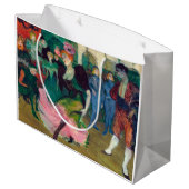 トゥールーズ・ロートレック – マルセレ貸し手，踊りボレロ ラージペーパーバッグ (裏面アングル)