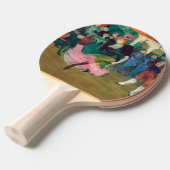 トゥールーズ・ロートレック – マルセレ貸し手,踊りボレロ 卓球ラケット (正面アングル)