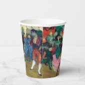 トゥールーズ・ロートレック – マルセレ貸し手，踊りボレロ 紙コップ (右)