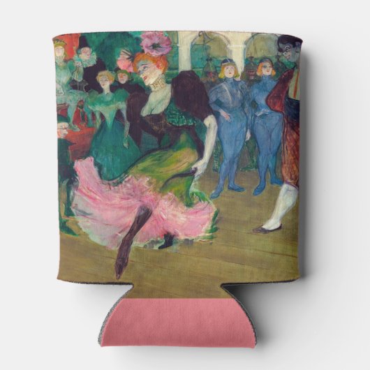 トゥールーズ・ロートレック – マルセレ貸し手,踊りボレロ 缶クーラー (裏面)