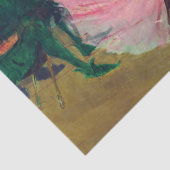 トゥールーズ・ロートレック – マルセレ貸し手，踊りボレロ 薄葉紙 (詳細)