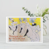 トゥールーズ・ロートレック – ムル・エグランティン劇団 サンキューカード (スタンド正面)