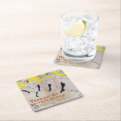 トゥールーズ・ロートレック – ムル・エグランティン劇団 スクエアペーパーコースター (インサイチュ)