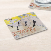 トゥールーズ・ロートレック – ムル・エグランティン劇団 スクエアペーパーコースター (アングル)