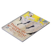 トゥールーズ・ロートレック – ムル・エグランティン劇団 ノートブック (左側)