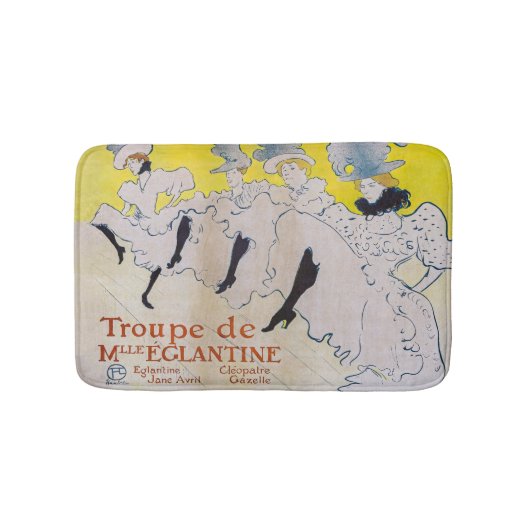 トゥールーズ・ロートレック – ムル・エグランティン劇団 バスマット (正面)