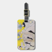 トゥールーズ・ロートレック – ムル・エグランティン劇団 ラゲッジタグ (正面縦)