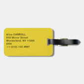 トゥールーズ・ロートレック – ムル・エグランティン劇団 ラゲッジタグ (裏面横)