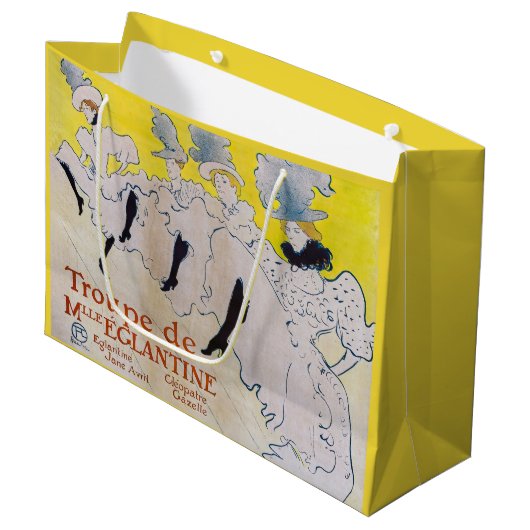 トゥールーズ・ロートレック – ムル・エグランティン劇団 ラージペーパーバッグ (正面アングル)