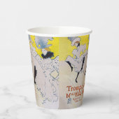 トゥールーズ・ロートレック – ムル・エグランティン劇団 紙コップ (左)