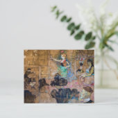 トゥールーズ・ロートレック – モリッシュ・ダンス/アルメース ポストカード (スタンド正面)