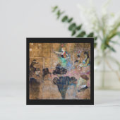 トゥールーズ・ロートレック – モリッシュ・ダンス/アルメース 招待状 (スタンド正面)