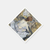 トゥールーズ・ロートレック - ルース / トイレ スタンダードカクテルナプキン (角)