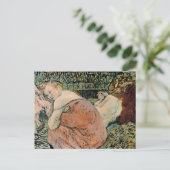 トゥールーズ・ロートレック：二人の友人 ポストカード (スタンド正面)