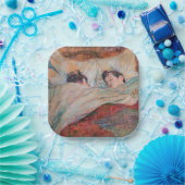 トゥールーズ・ロートレック - 寝室 ペーパープレート (パーティー)