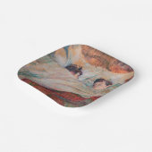 トゥールーズ・ロートレック - 寝室 ペーパープレート (傾斜あり)