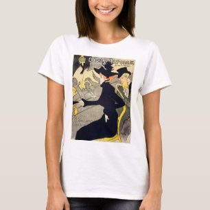 トゥールーズ=ロートレック - 日本人形の長椅子 Tシャツ