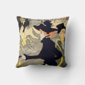 トゥールーズ・ロートレック – Divan Japonais クッション (裏面)