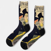 トゥールーズ・ロートレック – Divan Japonais ソックス (左)