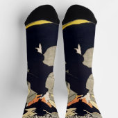 トゥールーズ・ロートレック – Divan Japonais ソックス (上部)