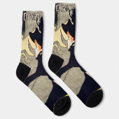 トゥールーズ・ロートレック – Divan Japonais ソックス (右)